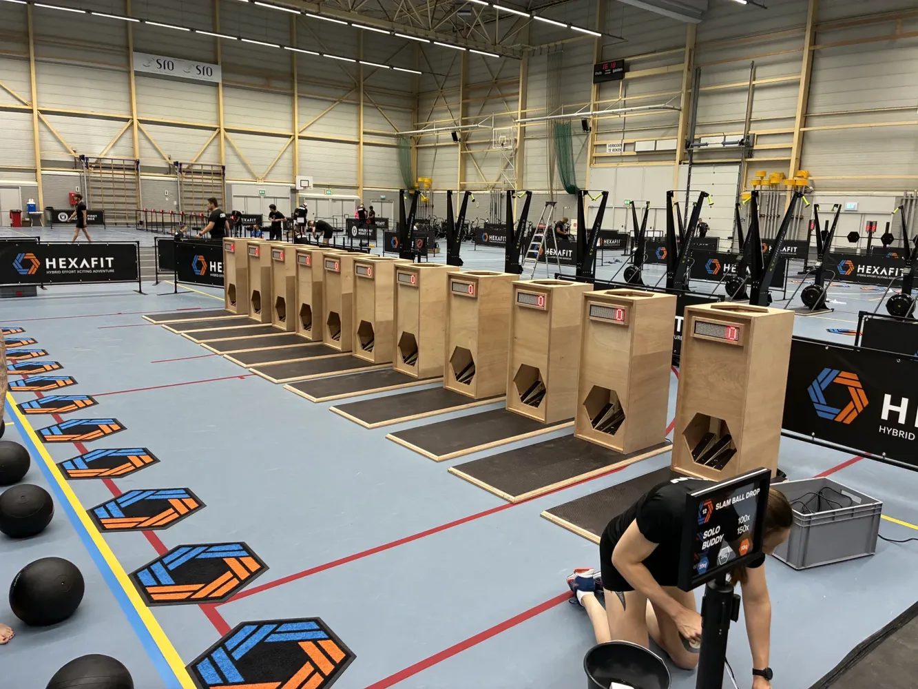 Crossfit boxen, foto 1 van 2