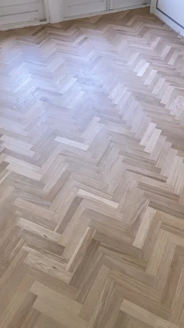 Visgraat parketvloer