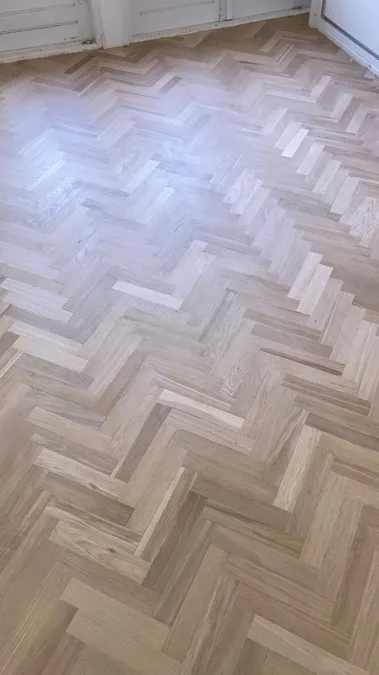 Visgraat parketvloer
